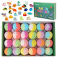 🛁🌊 Badbommen met oceaan-thema | 60 g * 12 stuks, schuimend badplezier & leuk cadeau-idee ✨