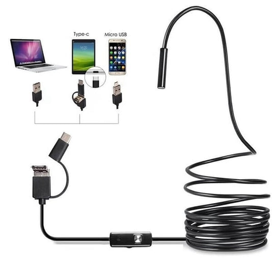 Doe-het-zelf Detective Set! | 3-in-1 USB Endoscoop voor Elk Gaatje