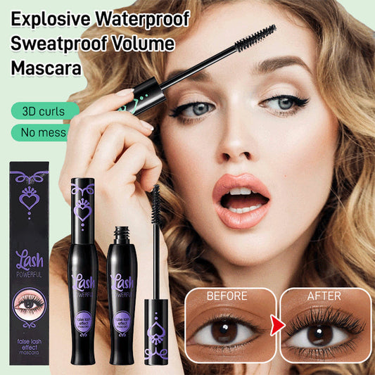 Välj och matcha hudvårdsprodukter för att skapa ett perfekt sminkpaket-Waterproof Sweatproof Volume Mascara