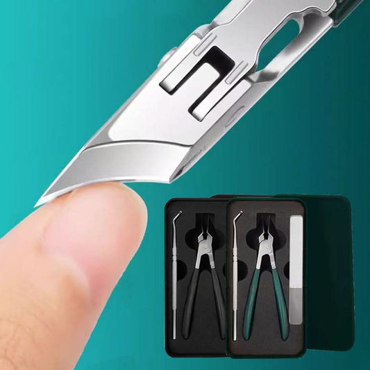 ✨Spatwaterdichte nagelverzorgingsset — Nauwkeurig, hygiënisch en draagbaar, perfect voor thuis of op reis!✨