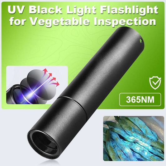 ✨🔥1 + 1 gratis🛡️UV-blacklightzaklamp voor groente-inspectie