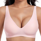 🎀💕  – de ultracomfortabele, draadloze damesbeha: naadloos, diep V-decolleté & push-up (twee artikelen gratis verzending)
