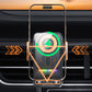 Slimme 2-in-1 telefoonhouder voor in de auto met draaifunctie en draadloze oplader