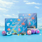 🛁🌊 Badbommen met oceaan-thema | 60 g * 12 stuks, schuimend badplezier & leuk cadeau-idee ✨