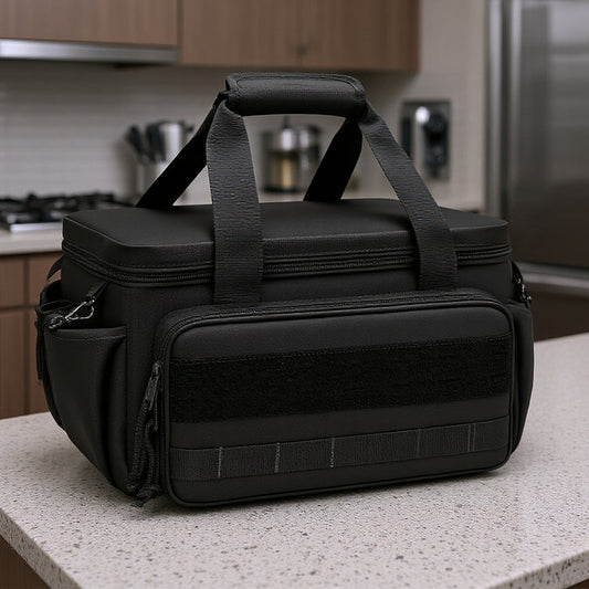 🧰Heavy-Duty Canvas Gereedschapstas met MOLLE-Systeem | Sterk, Overzichtelijk & Professioneel