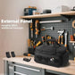 🧰Heavy-Duty Canvas Gereedschapstas met MOLLE-Systeem | Sterk, Overzichtelijk & Professioneel