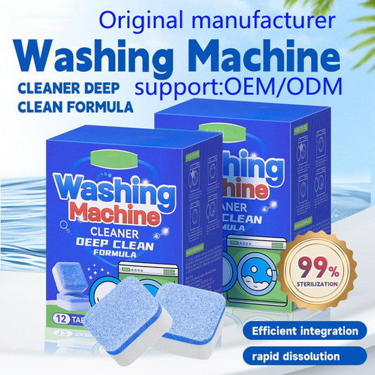 ✨ KOOP 1, KRIJG 1 GRATIS! Alles-in-één wasmachine reiniger – verwijdert vuil, kalk en bacteriën – verlengt de levensduur 🧼💧