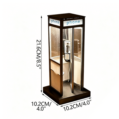 💡 Retro telefooncel LED-nachtlampje☎️