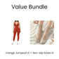 🥳 2026 HOT SALE 🥳💞 50K+ VERKOCHT! 🌸🦋 50% KORTING High-Stretch V-hals Jumpsuit – Comfort de hele dag voor fitness en meer. Ademend, flexibel en moeiteloos chic. Jouw go-to voor beweging. 🧘‍♀️💫