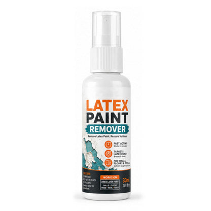 🏠 NU 50% KORTING! Multi-Oppervlak Latex Verfverwijderaar Spray – Snelwerkende Verfstripper, Lost Gedroogde Latexvlekken Op In Minuten, Verfverwijderaar met Schraper voor Renovatie & Reparatie