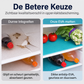 🛡️ Waterdichte Koelkastplankbeschermers – Anti-slip & Makkelijk Schoon te Maken | Beschermt Planken tegen Vlekken & Knoeien ✨